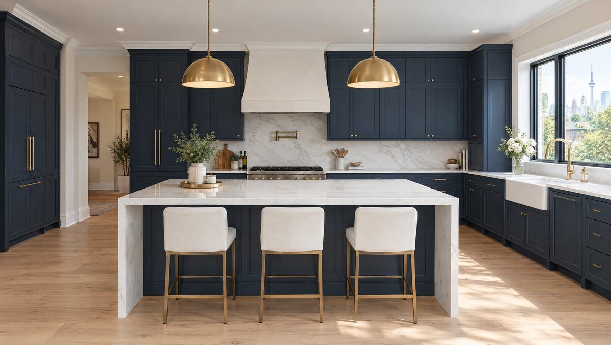 Finished kitchen